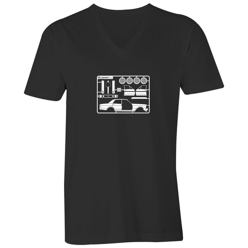 Make Your Own Falcon GT Mens V-Neck Tee