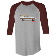 Falcon Surfing Wagon 3/4 Sleeve T-Shirt