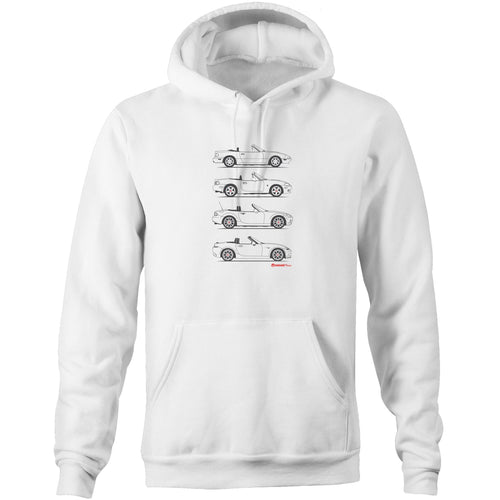MX5 collection Pocket Hoodie Sweatshirt