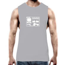 Make Your Own Commodore Mens Barnard Tank Top Tee