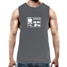 Make Your Own Commodore Mens Barnard Tank Top Tee