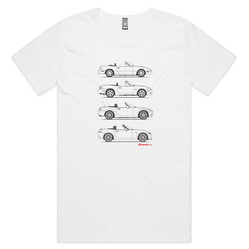 MX5 collection Mens Scoop Neck T-Shirt