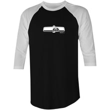 Mustang Rearview Mirror 3/4 Sleeve T-Shirt