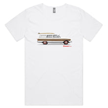 Falcon Surfing Wagon Mens Scoop Neck T-Shirt
