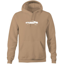 Mustang side - Pocket Hoodie Sweatshirt