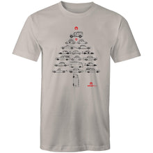 Car Lover’s Christmas Black Mens T-Shirt