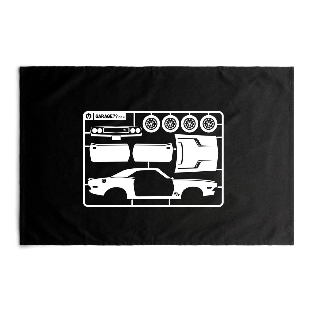 Challenger Make Your Own Tea Towel