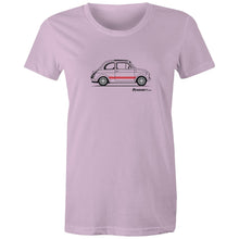 Fiat Side with Red - Women's Maple Tee