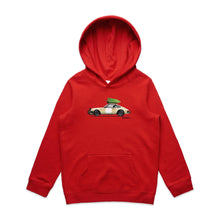 Christmas Porsche 911 Safari Tree - Kids Hoodies