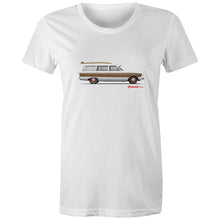 Falcon Surfing Wagon - Women's Organic Maple Tee