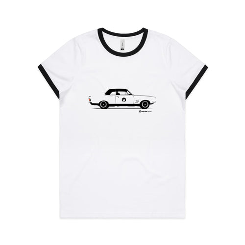 XU-1 Torana Women's Ringer Tee