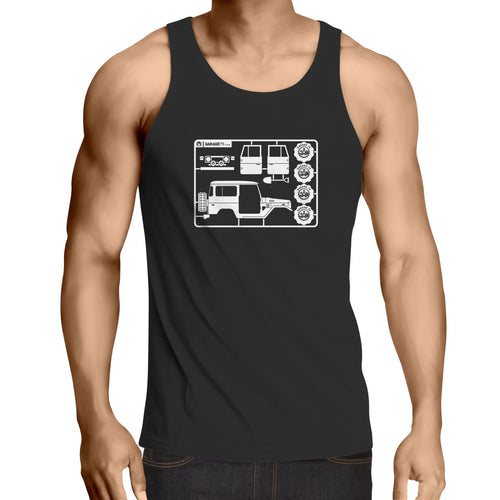 Make Your Landcruiser Lowdown - Mens Singlet Top