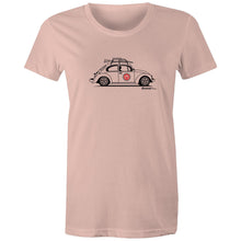 Beetle on the Side - Women's Maple Tee