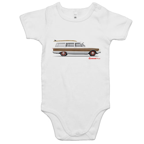 Falcon Surfing Wagon - Baby Onesie Romper