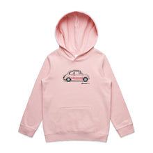 Fiat Side with Red - Kids Hoodies