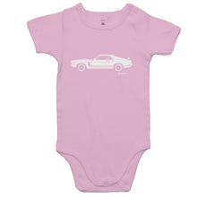 Mustang Side View - Baby Onesie Romper