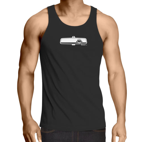 Beetle in my Rearview Lowdown - Mens Singlet Top