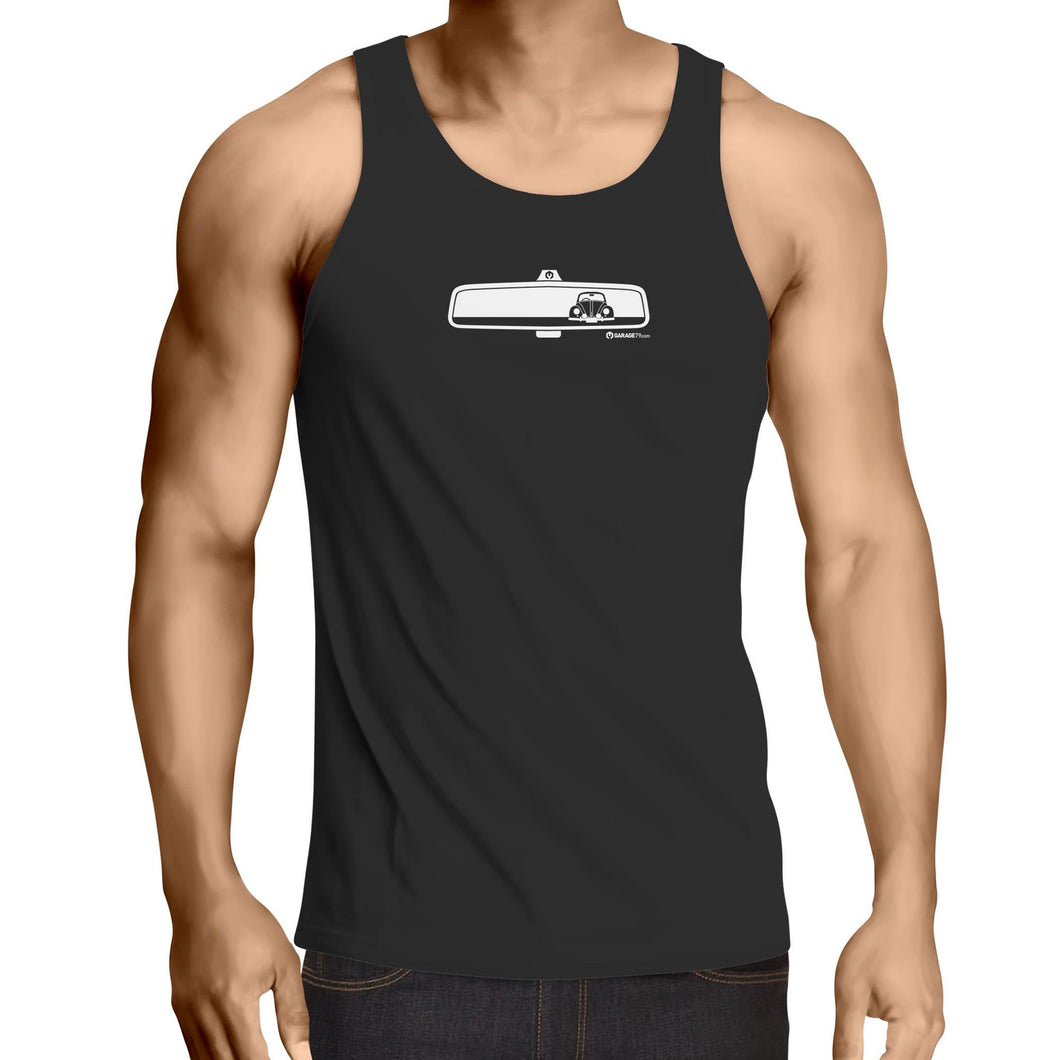 Beetle in my Rearview Lowdown - Mens Singlet Top