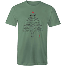 Car Lover’s Christmas Black Mens T-Shirt