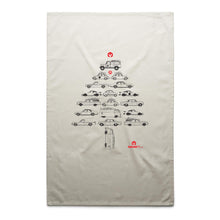 Christmas Tea Towel (Black)