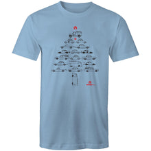 Car Lover’s Christmas Black Mens T-Shirt