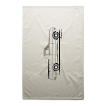HK Ute on the Side Tea Towel
