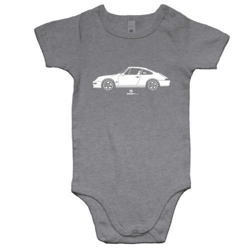 993 Porsche on the Side - Baby Onesie Romper