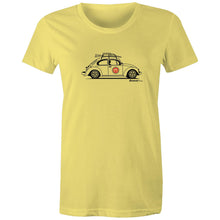 Beetle on the Side - Women's Maple Tee