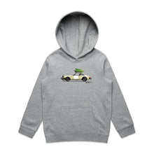 Christmas Porsche 911 Safari Tree - Kids Hoodies