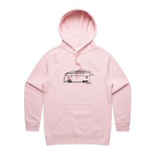 Surfing Kombi Side - Women's Hoodie