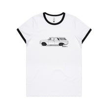 EH Wagon Women's Ringer Tee