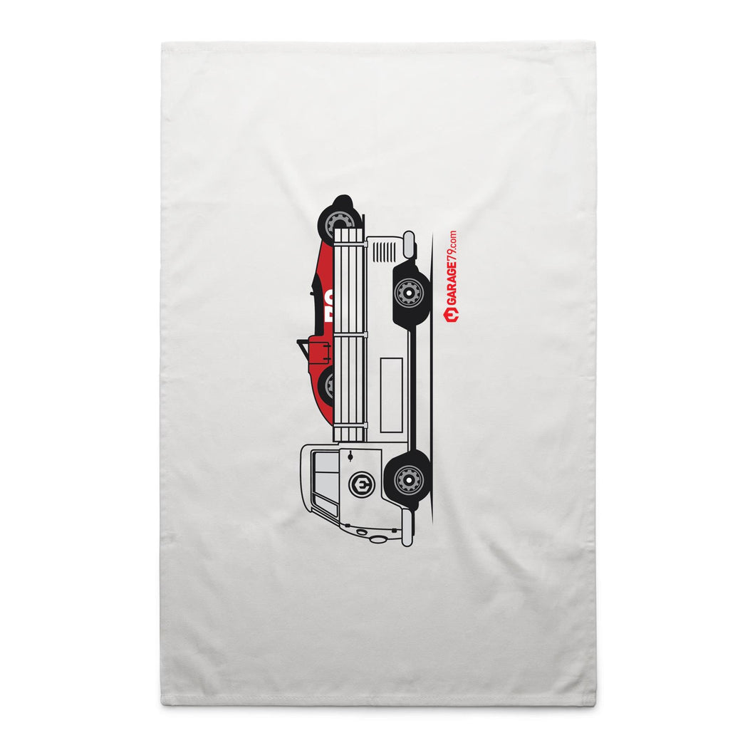 Kombi Ute Racer Tea Towel