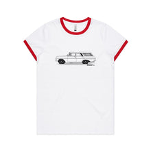 EH Wagon Women's Ringer Tee