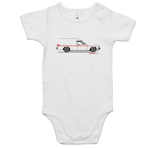 Panel Van on the Side - Baby Onesie Romper