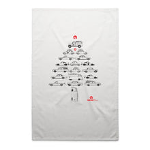 Christmas Tea Towel (Black)