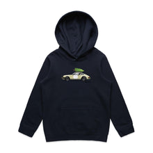 Christmas Porsche 911 Safari Tree - Kids Hoodies