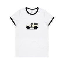 Land Rover Defender Women's Ringer Tee
