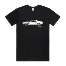 Mustang Side View Organic Tee