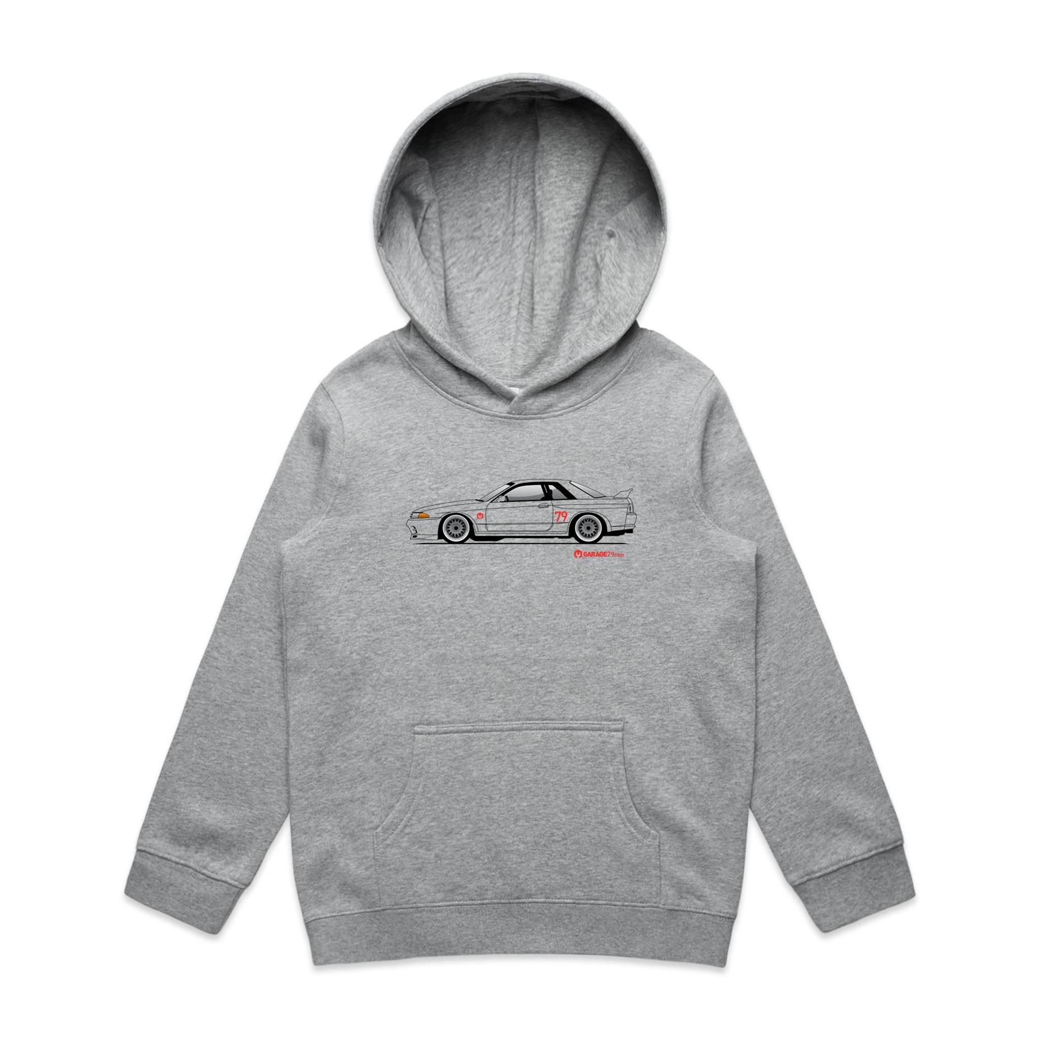 Nissan R32 Skyliner GT-R - Kids Hoodies – Garage79 Designs