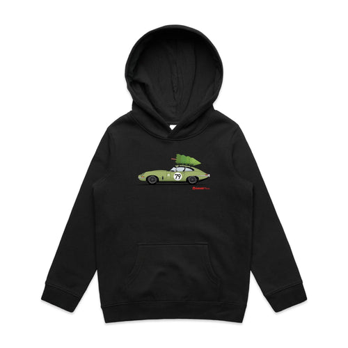 Christmas Jaguar E-Type Series - Kids Hoodies