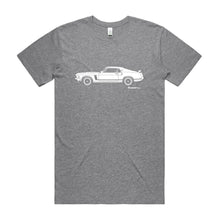 Mustang Side View Organic Tee