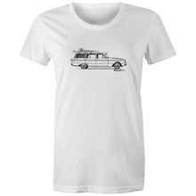 Falcon Wagon - Women's Organic Maple Tee