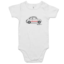 Fiat Side with Red - Baby Onesie Romper