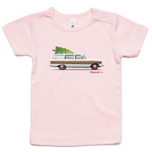 Christmas Falcon Surfing Wagon Tree - Infant Wee Tee
