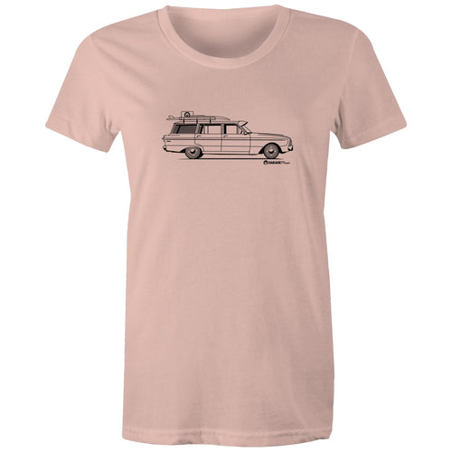 Falcon Wagon - Women's Maple Tee