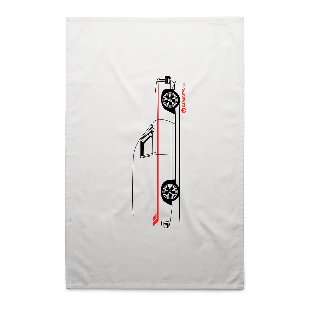 Panel Van on the Side Tea Towel