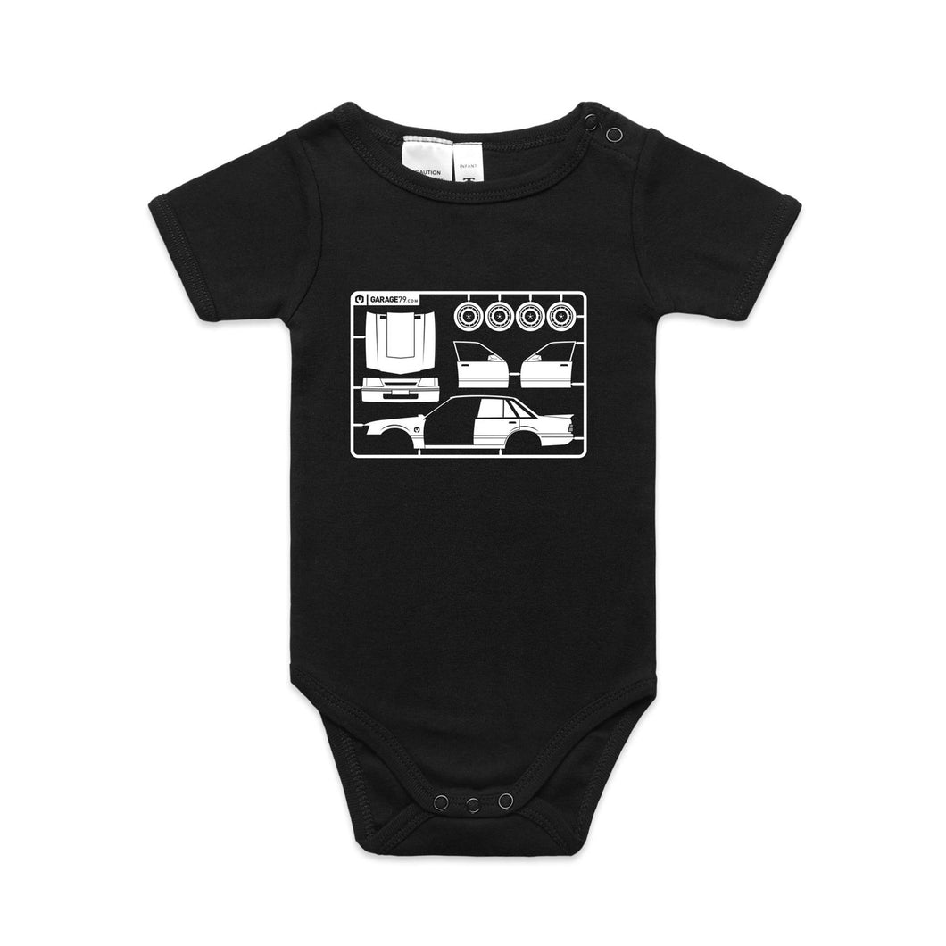 Make Your Own Commodore - Baby Onesie Romper