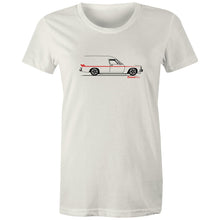 Panel Van on the Side - Women's Organic Maple Tee