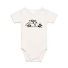 Beetle on the Side - Baby Onesie Romper