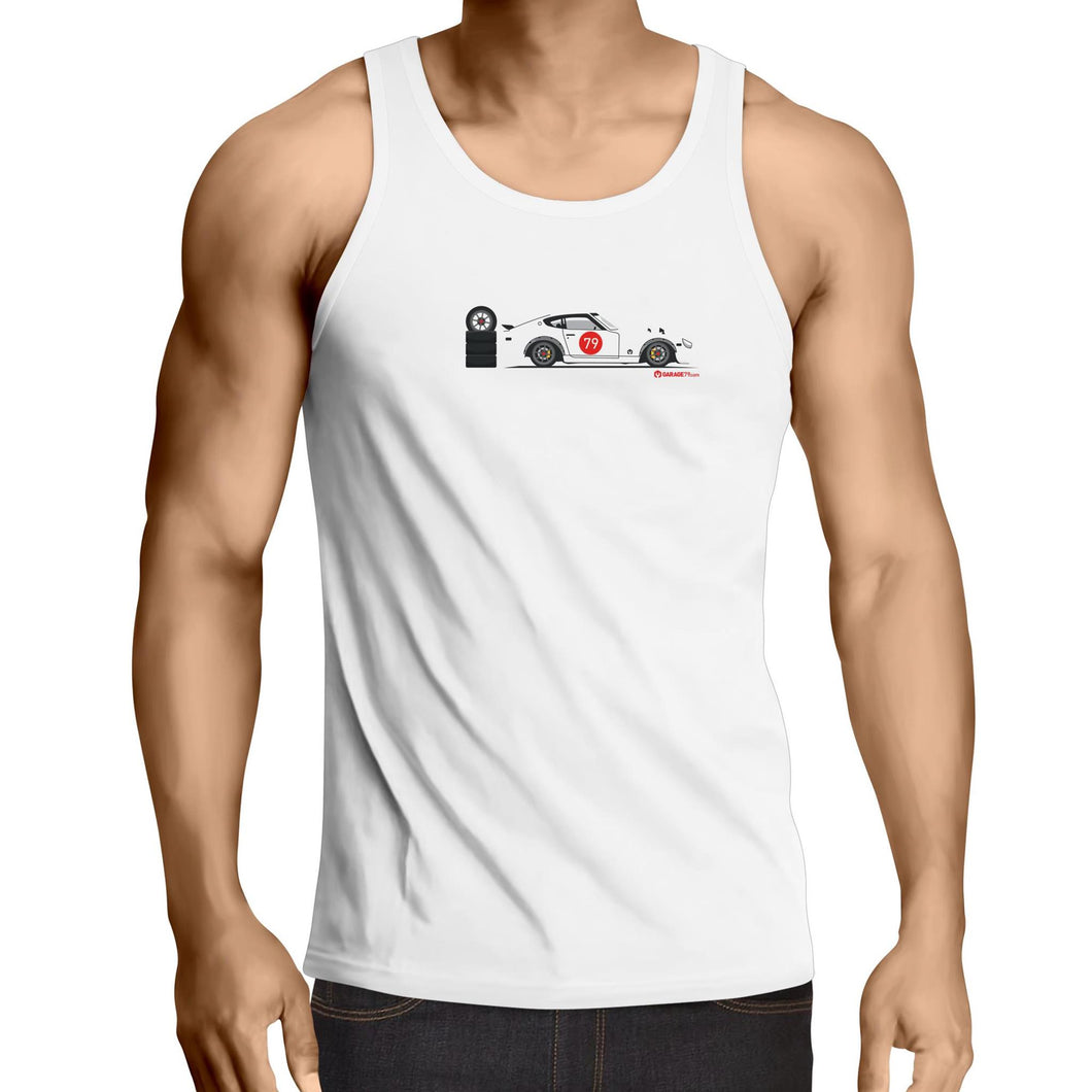 Datsun 240Z Side Lowdown - Mens Singlet Top